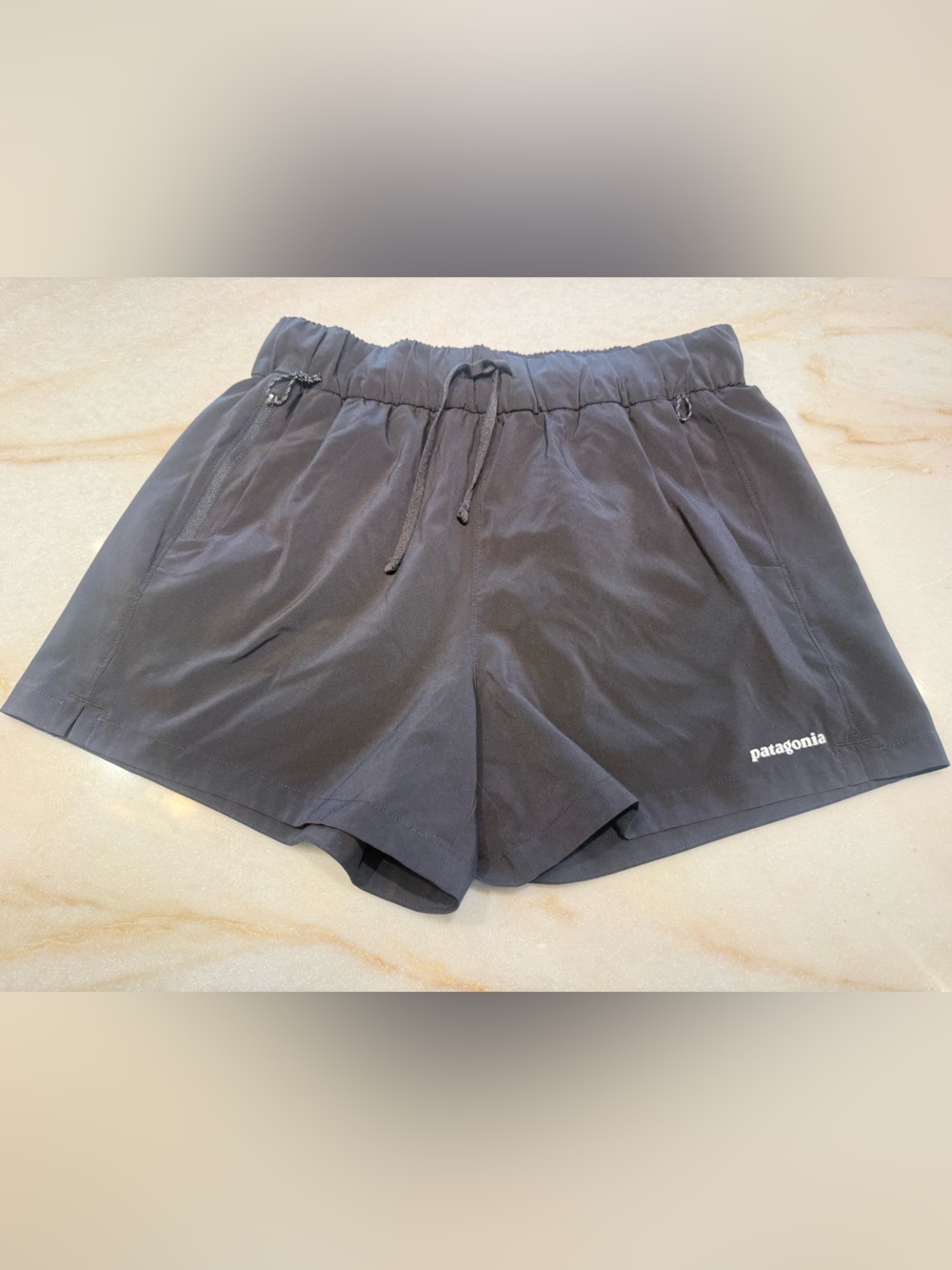 Patagonia Black Athletic Running Shorts